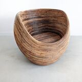 Pencil Reed 'Sarang' Chair by Habitat 1980s