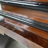Art Deco style console with mahogany marquetry