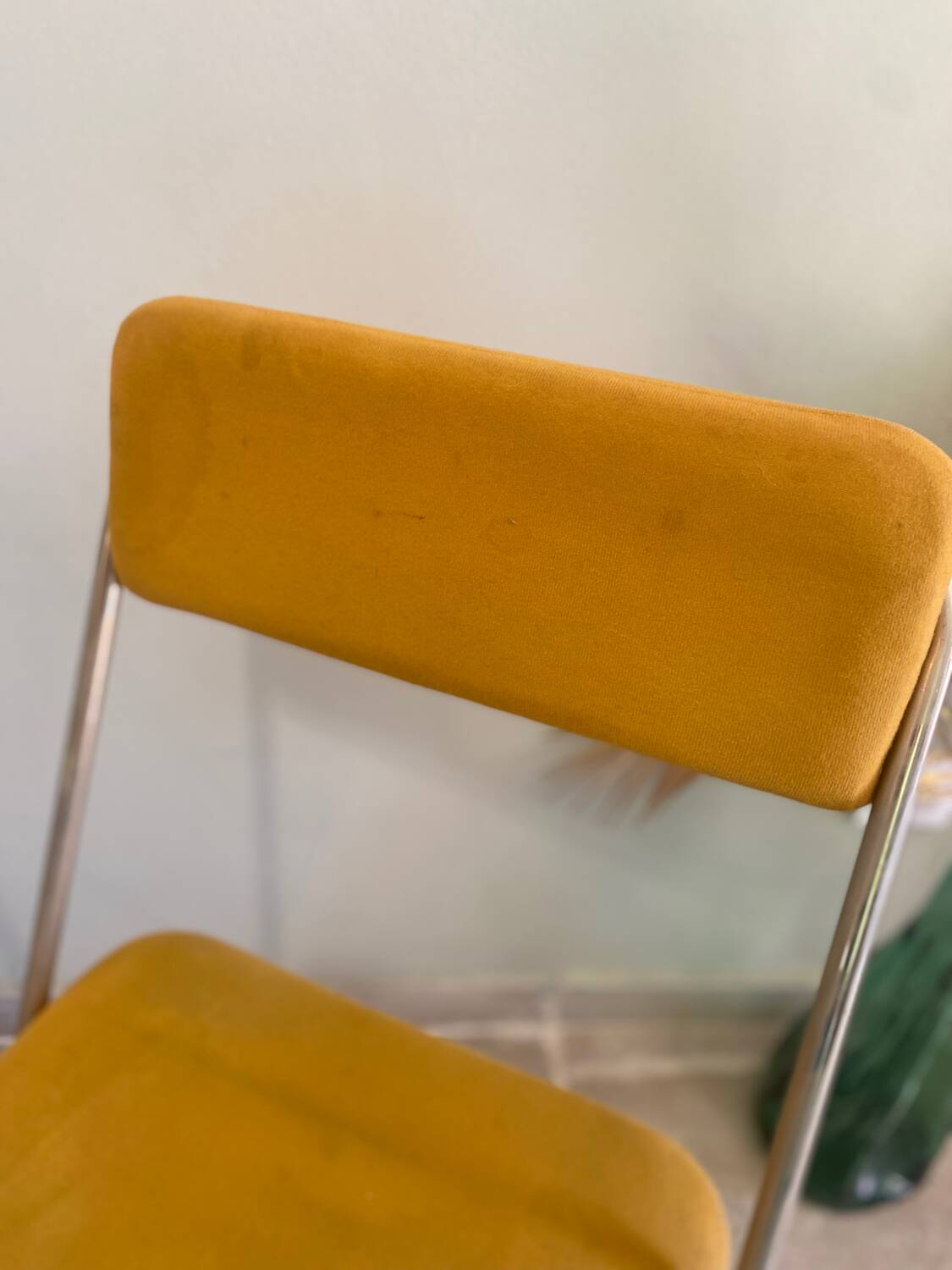 Pair of vintage folding chairs