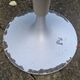 Pair of DR NA bar tables by Kartell Philippe Starck