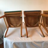 4 vintage chairs 60s