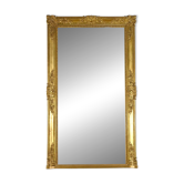 Important Miroir Doré à la Feuille, style Louis XIV – Milieu XIXe
