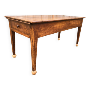 Table de ferme ancienne - bout