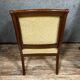 Pair of Empire period mahogany armchairs around 1810-1820