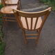 4 chaises de bistrot