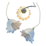 Vintage “tulip” portable lamp