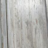 White patinated wardrobe