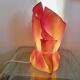 Draped chaplain lamp, Les Exclarares, in polycarbonate, 1980