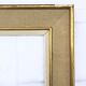 1950s frame in wood, plaster and fabric