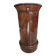 Rare Somno with drawer, Empire period Cuban mahogany and superb grooved marble.