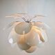Suspension Discocó blanche par Christophe Mathieu pour Marset, années 2000.