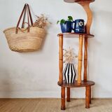 Sellette en bois - porte-plantes