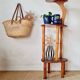 Sellette en bois - porte-plantes