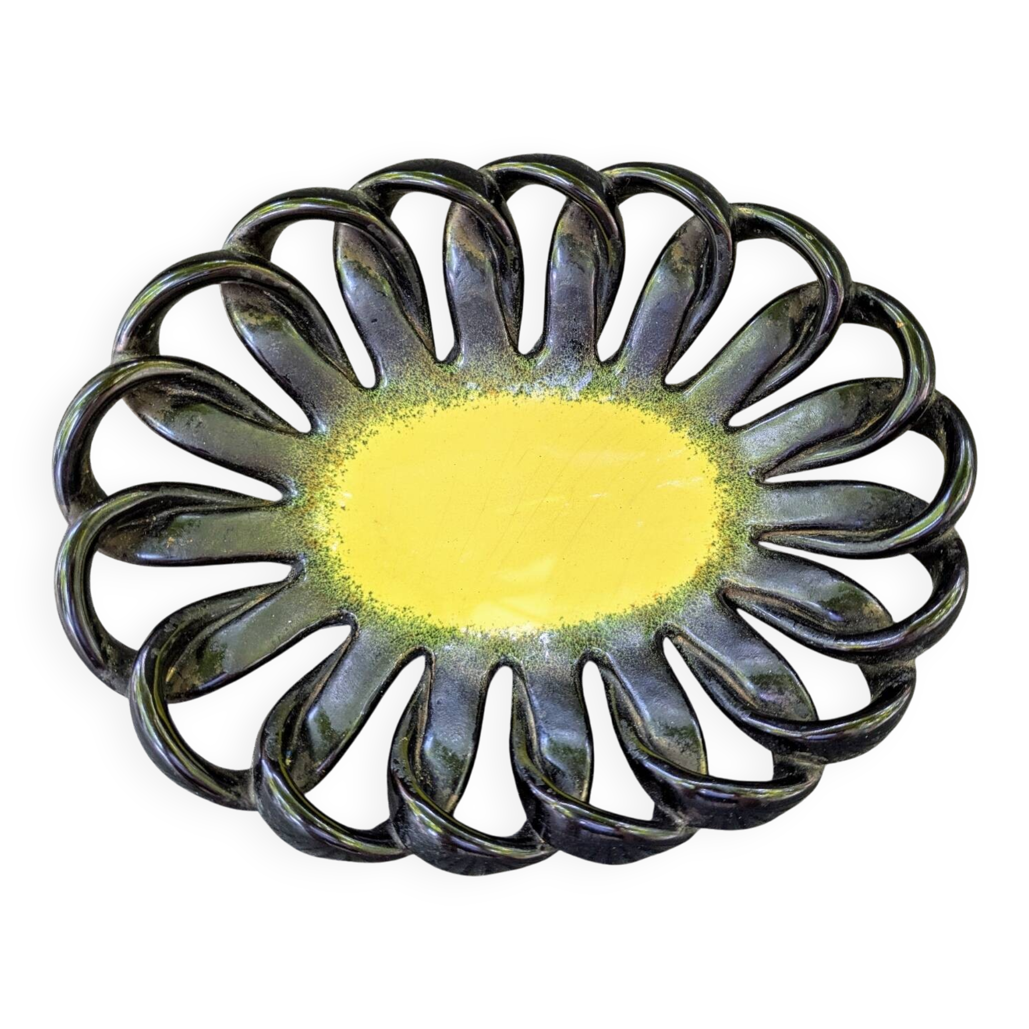 Fruit bowl, pocket emptier, Ceramidi Marseille circa 1970