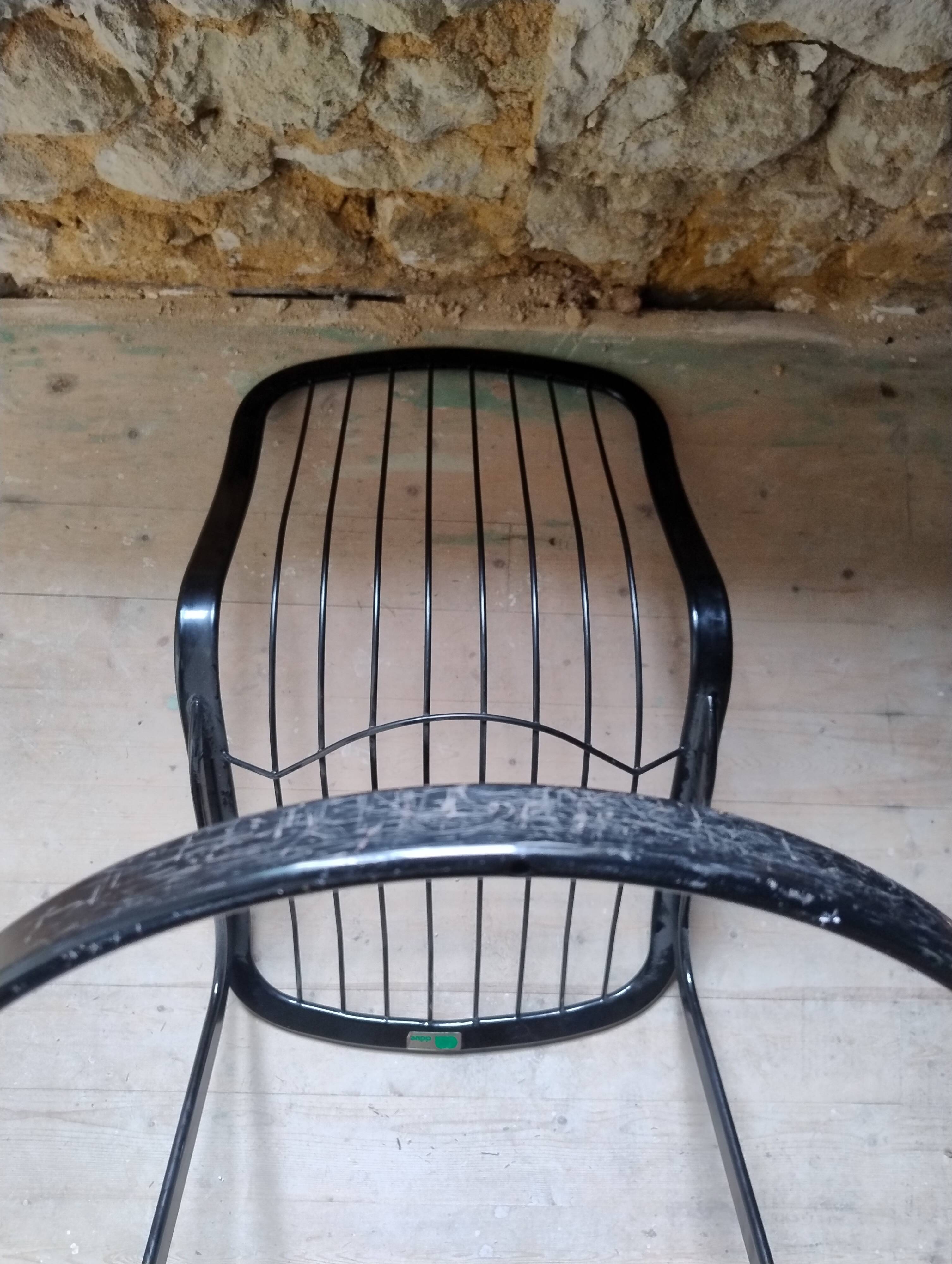 Chaise Willy Rizzo pour Cidue