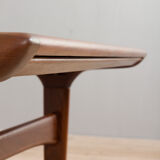 Teak Extendable Dining Table by Johannes Andersen for Uldum Møbelfabrik, Denmark, 1960s
