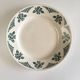 Set of 6 vintage earthenware plates - 1940s-1950s