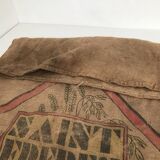 Old vintage burlap bag