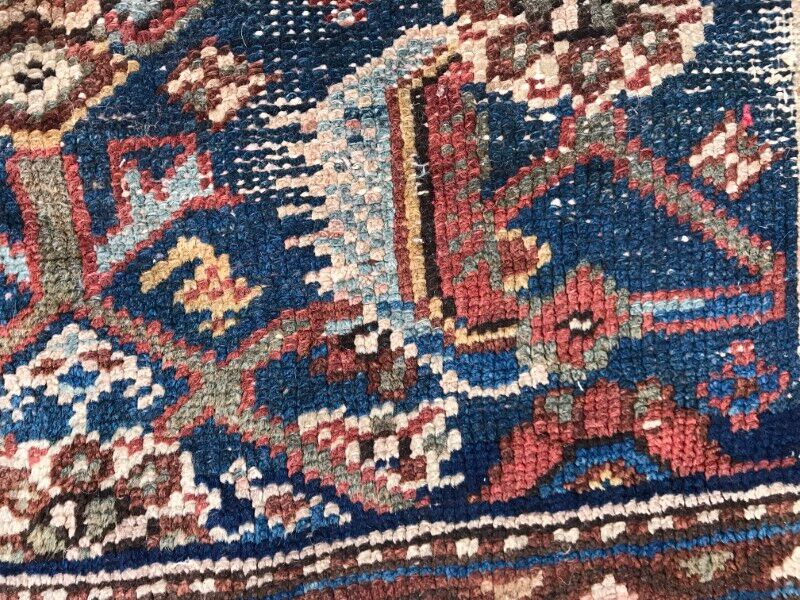 Former carpet Persian Ferahan 19th century handmade 90 X 125 CM