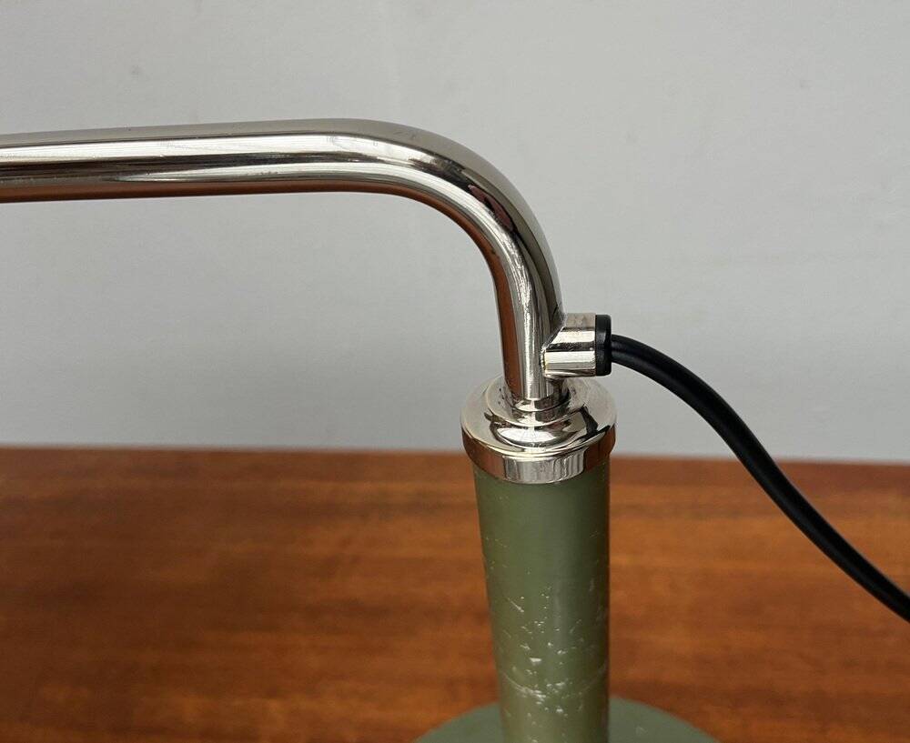 Art Deco swivel table lamp model Swiss Quick 1500 by Alfred Müller for Amba, 1930s.