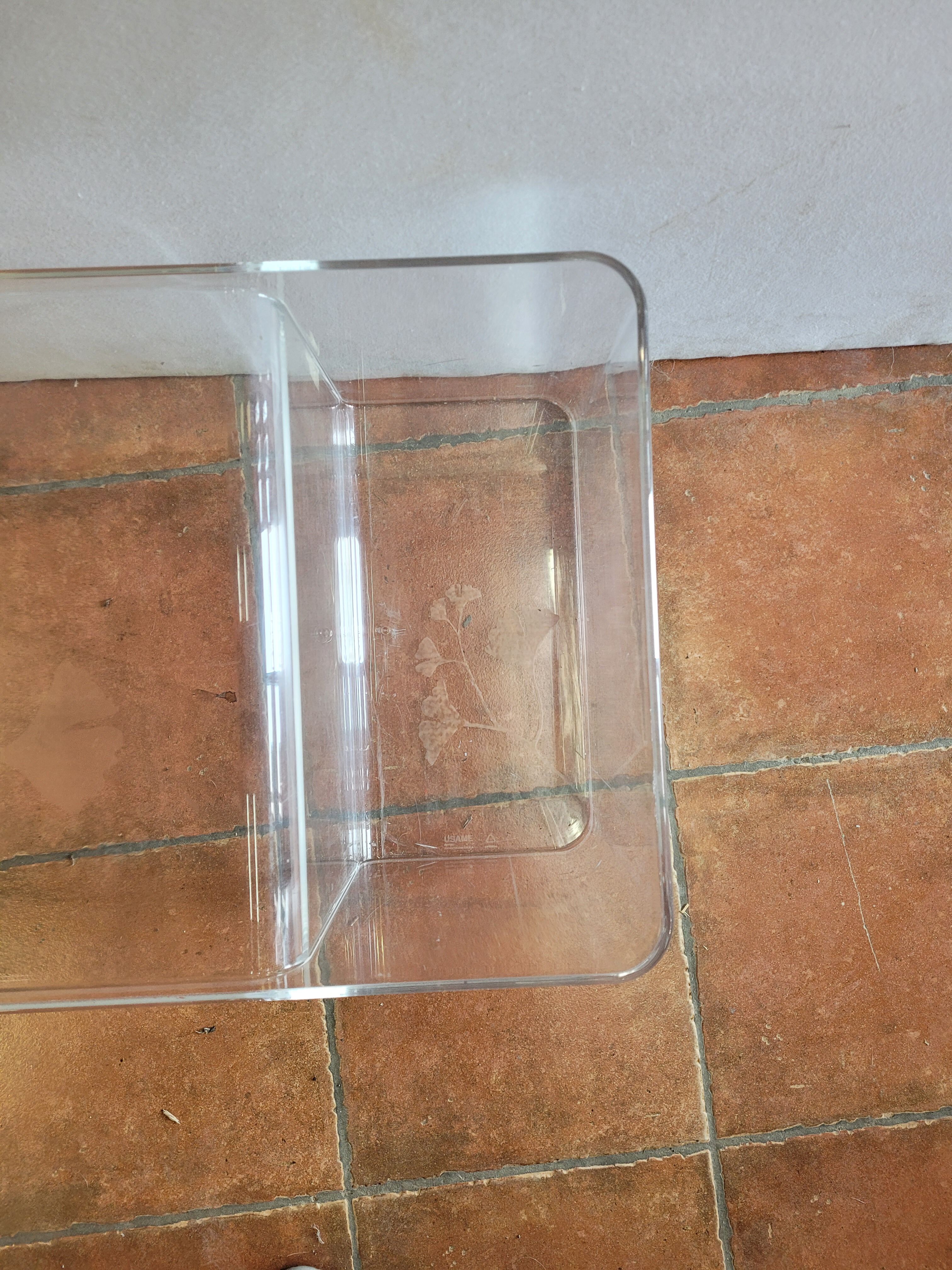 Plexiglas coffee table by Patricia Urquiola