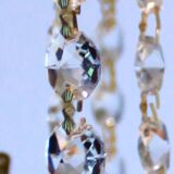 Lampadaire Napoléon à pampilles