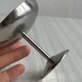 6 coupelles sur pied en inox style Letang Remy