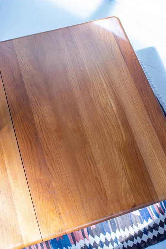 Vintage teak dining table, Danish Mid Century, 1960s, solid wood