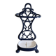 Enamelled cast iron umbrella stand from the early 20th century.