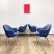 Ensemble de 4 fauteuils de direction par Eero Saarinen, Knoll International, Allemagne