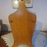 Vintage cane magazine rack