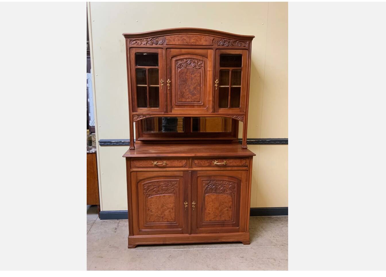 Antique - Buffet, Vertiko, Sideboard - Jugendstil, Art Nouveau