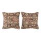 Set of 2 vintage Turkish cushion covers 51x51 cm
