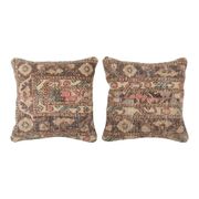 Set of 2 vintage Turkish cushion covers 51x51 cm