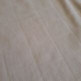 Damask cotton tablecloth - red bedding - Encrypted B.M - 50s