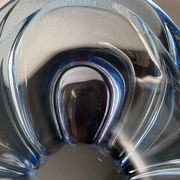 Blue Murano fruit bowl