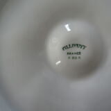 6 assiettes à huitres blanches  470112 Charles Pillivuyt porcelaine ancienne