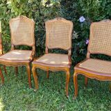 lot 4 chaises style régence