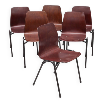 Lot de 6 chaises Pagholz