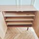 Renovated vintage modernist enfilade, 1950s-60s.