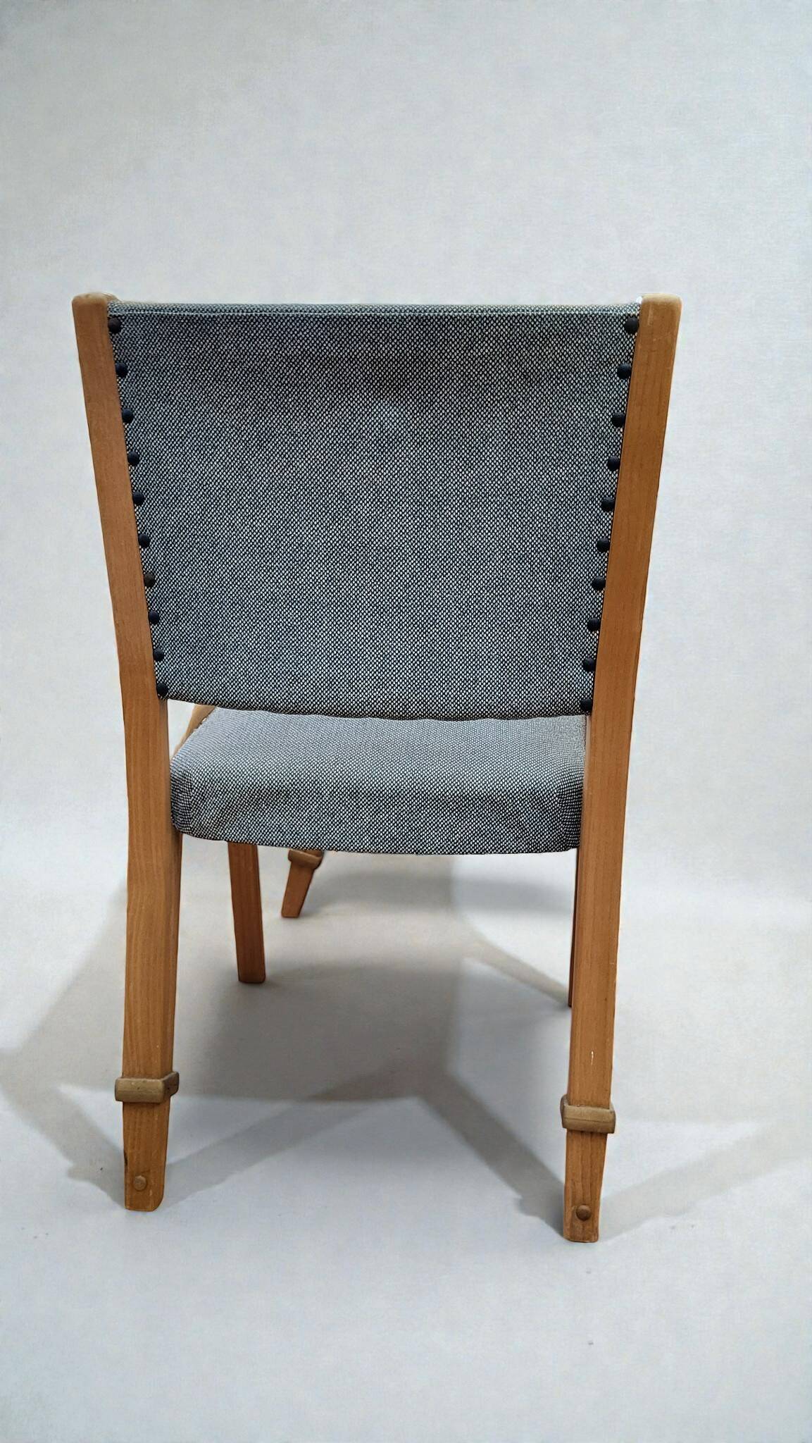 4 Bow wood chairs, Steiner edition, 1950