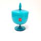 Turquoise opaline bonbonnière Rupel Boom