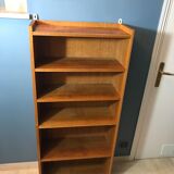 Small vintage library 1960 in honey oak