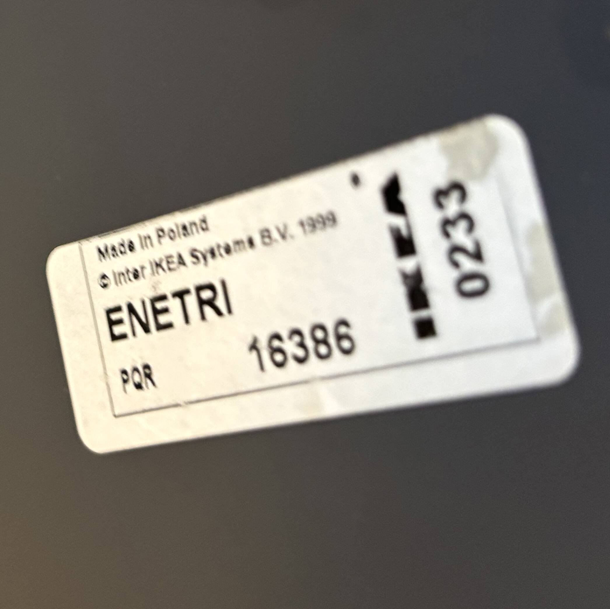 Etagère Enetri Vintage par Niels Gammelgaard pour Ikea en Gris Enetri, 1980s