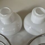 Pair of space age wall lights by Delmas from the 70s