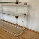 Lucite console Orsenigo 1970s