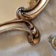 Large gilded rococo mirror