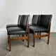 Set of 4 Mid-Century 1960s solid teak dining chairs by Peter Hayward for Va