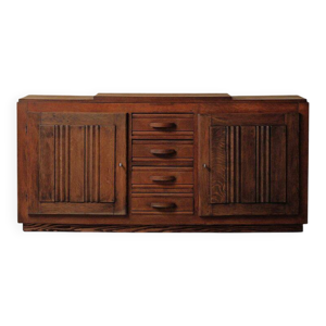 Buffet Art Déco en chêne,