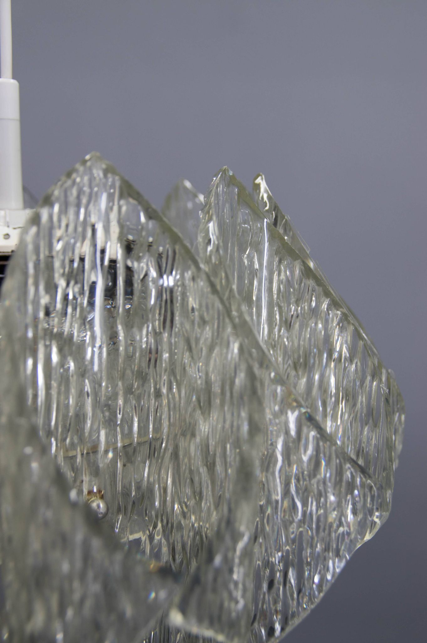 Suspension en résine et verre du milieu du siècle, années 1960
